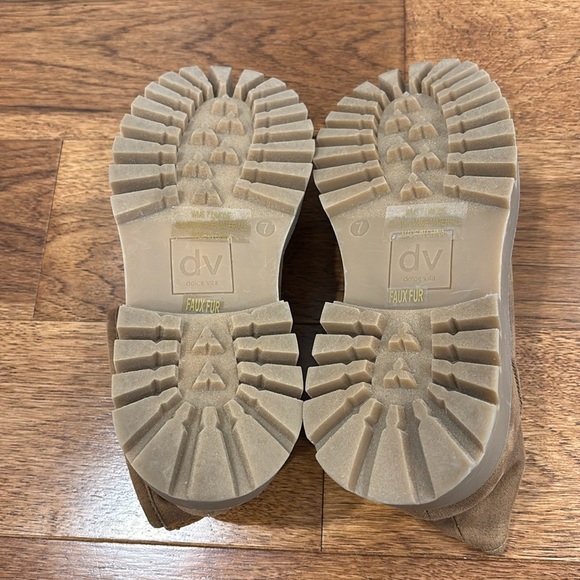 Dolce Vita Cozy Lined Chunky Platform Mini Boots - Picture 10 of 13